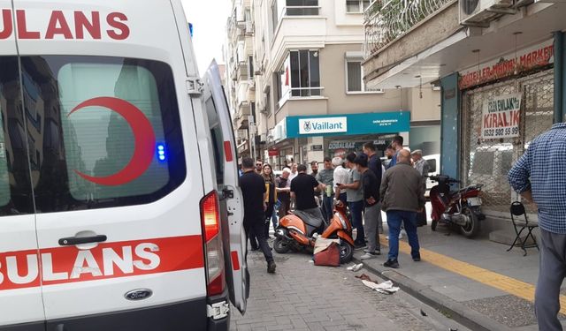 Turgutlu’da 3 motosiklet kafa kaya çarpıştı: 2 yaralı
