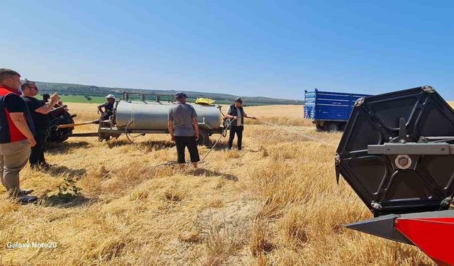 Çanakkale’de yangınlara karşı vatandaşlar bilgilendirildi