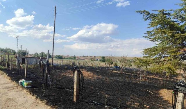Kırşehir’de jandarma anız ve örtü yangınlarına karşı uyardı