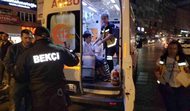 Ereğli’de iki hafif ticari araç çarpıştı, 7 kişi yaralandı