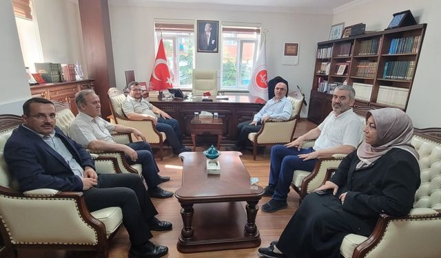 Sarı, Müftü İmamoğlu ile görüştü