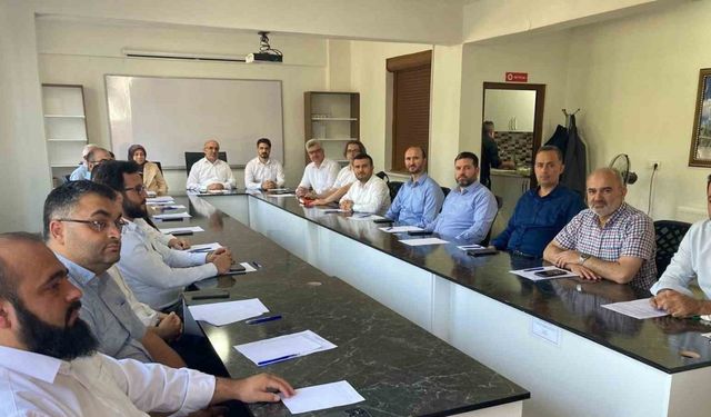 Temmuz ayı ilçe müftüleri toplantısı Kızılören’de gerçekleştirildi