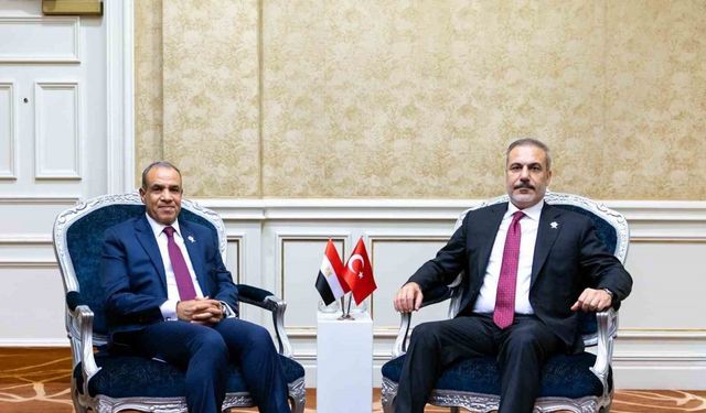 Dışişleri Bakanı Fidan, Mısır Dışişleri Bakanı Abdellaty görüştü