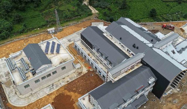 Güneysu’da 100 yataklı devlet hastanesi hizmete hazırlanıyor