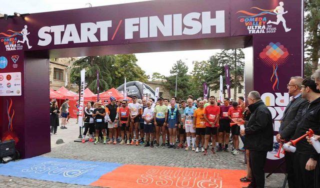 Kapadokya Gomeda Ultra Trail Koşusu start aldı