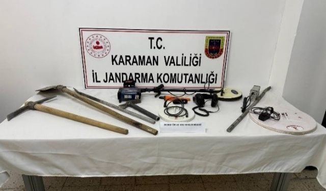 Karaman’da uyuşturucu ve ruhsatsız silahlar geçirildi: 1 kişi tutuklandı