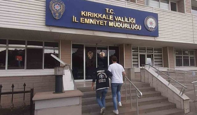 Kırıkkale’de 14 yıl 7 ay hapis cezası bulunan firari hükümlü yakalandı