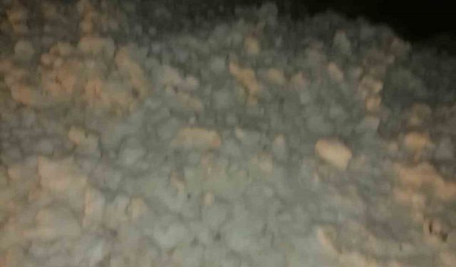 Rize’de yağmur, sel, kar derken şimdi de çığ