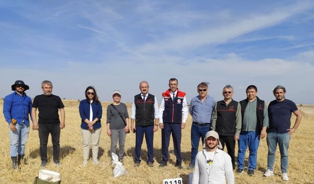 Tarımsal büyüme projesi kapsamında arazi çalışmaları yapıldı