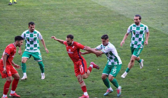 TFF 3. Lig: Amasyaspor: 0 - Düzcespor: 0