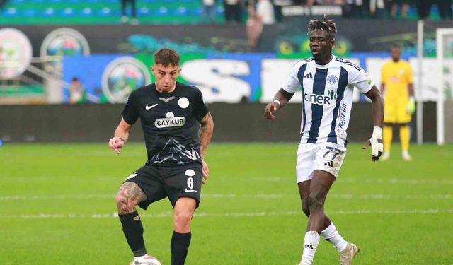 Trendyol Süper Lig: Çaykur Rizespor: 0 - Kasımpaşa: 1 (İlk yarı)