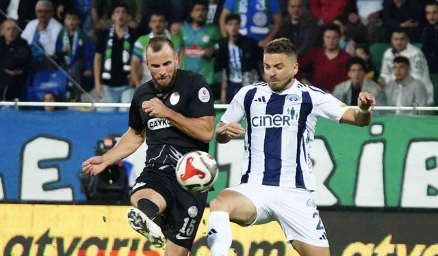 Trendyol Süper Lig: Çaykur Rizespor: 1 - Kasımpaşa: 2 (Maç sonucu)