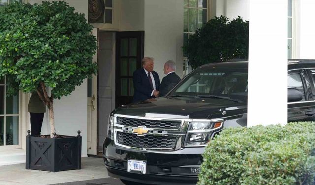 Trump ve Netanyahu Beyaz Saray’da bir araya geldi