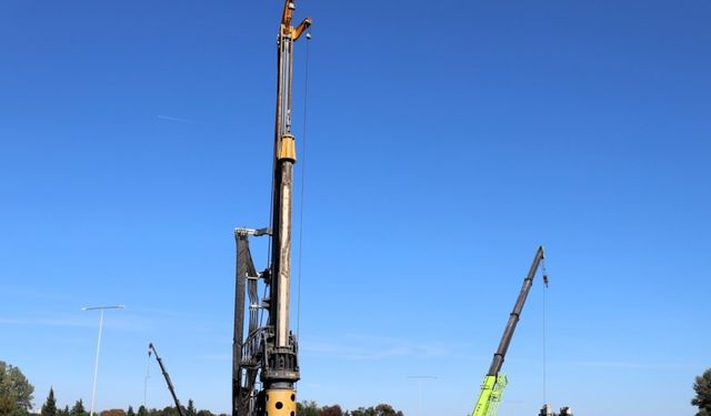 2 milyar TL maliyetli projede fore kazıklar çakılıyor