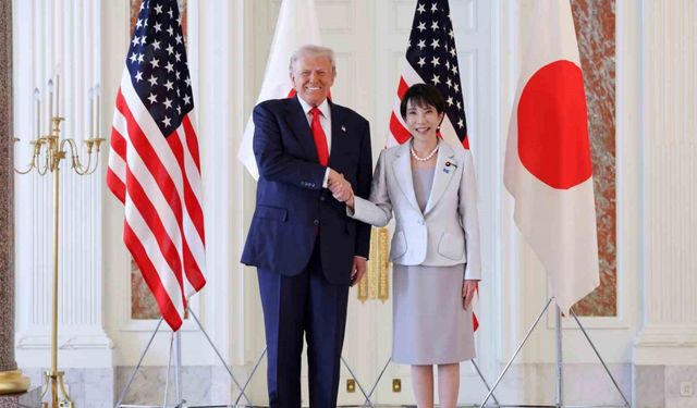 ABD Başkanı Trump, Tokyo’da Japonya Başbakanı Sanae Takaichi ile görüştü