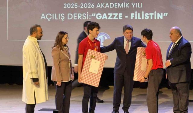 Adalet Bakanı Tunç’tan üniversite öğrencilerine: "Gazze" dersi