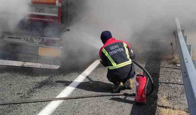 Alev alan dorse söndürüldü