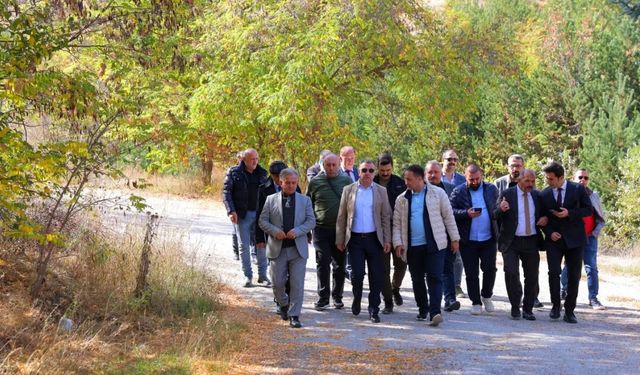 Aslandağı’nın turizm potansiyeli yerinde incelendi