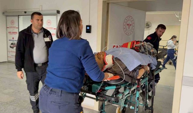 Aydınlatma direğine çarpan otomobil hurdaya döndü: 1 ölü, 1 yaralı