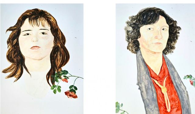 Aynı gülün yanında adlı kişisel resim sergisi yayında