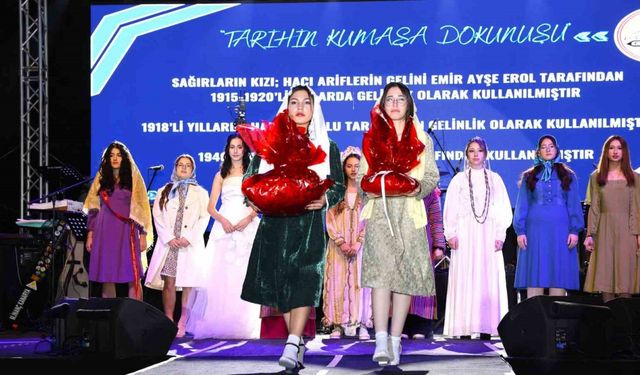 Babadağ’ın dokuma kültürü, DOSTEK Koleji’nin tasarımlarıyla sahneye taşındı