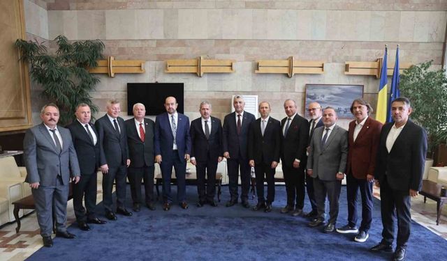 Bakan Bolat, ARICE Başkanı Frunzulica ile bir araya geldi