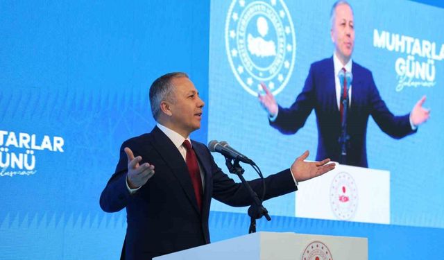 Bakan Yerlikaya: ’’Artık bu topraklarda silah değil, söz konuşacak, nefret değil, muhabbet yükselecek’’