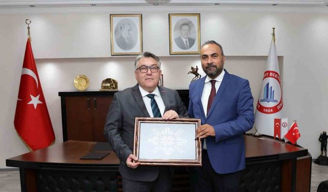 BARÜ Rektörü Akkaya’dan Rektör Özölçer’e nezaket ziyareti