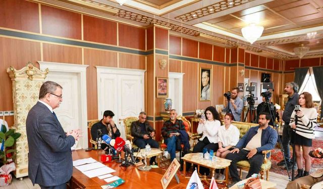 Başkan Balaban aylık çalışmalarını anlattı