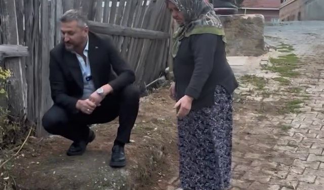 Başkan Civa’nın samimi tavırları sosyal medyada ilgi görüyor