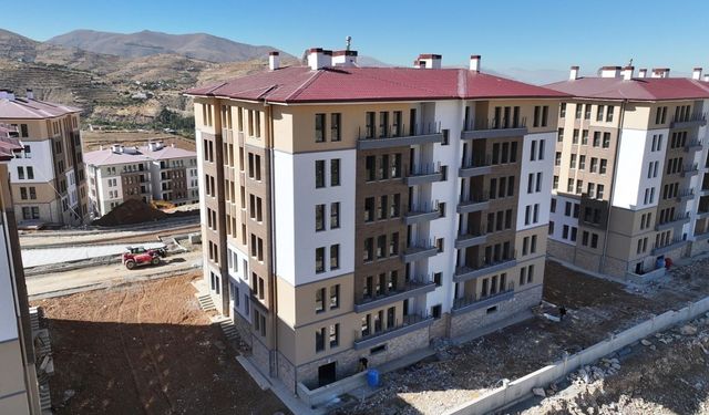 Başkan Geçit’in söz verdiği Duzdaşı konutları teslim aşamasına geldi