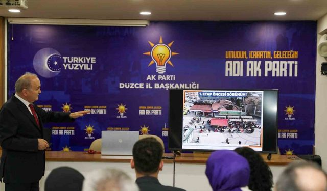 Başkan Özlü "Düzce’ye iki güzel eser kazandırıyoruz"