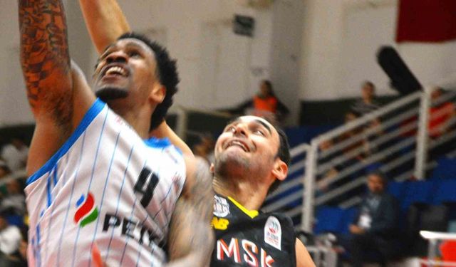 Basketbol Süper Ligi: Aliağa Petkimspor: 90 - Mersin Spor: 86