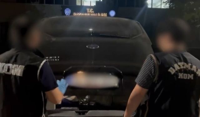 Batman’da araçta gümrük kaçağı sigara ele geçirildi