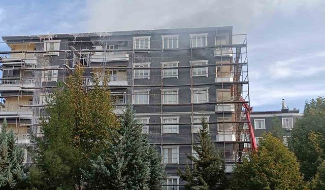 Batman’da çatı katında korkutan yangın