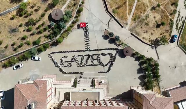 Batman’da öğrencilerden Gazze’ye anlamlı destek