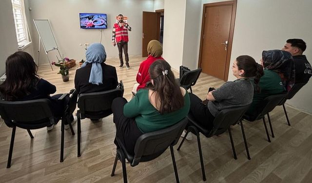 Bayburt Kızılay’dan ’Afet ve İlkyardım’ eğitimi