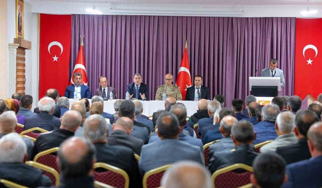 Bayburt’ta köylerin yatırım planları masaya yatırıldı