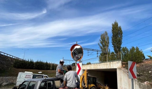 Bayırköy’de trafik güvenliği için kritik önlem