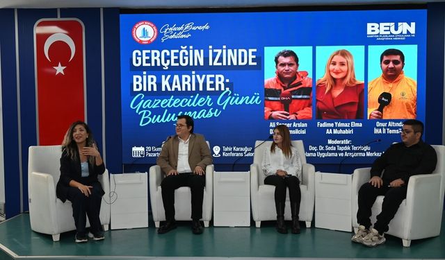 BEUN’da Gazeteciler Günü Buluşması paneli düzenlendi