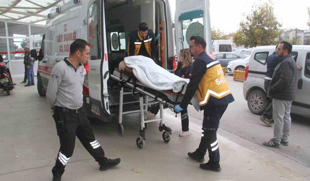 Beyşehir’de inşaattan düşen işçi yaralandı