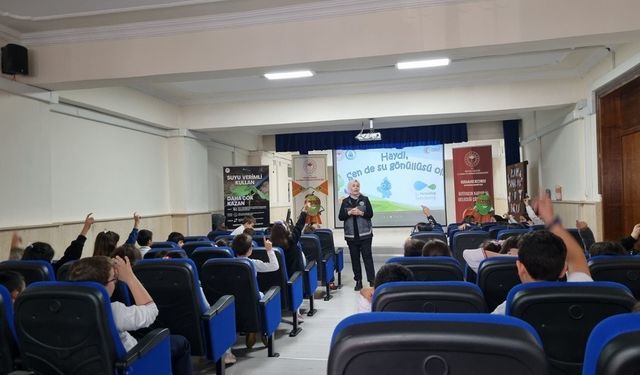 Bilecik’te öğrencilere su verimliliği eğitimi verildi