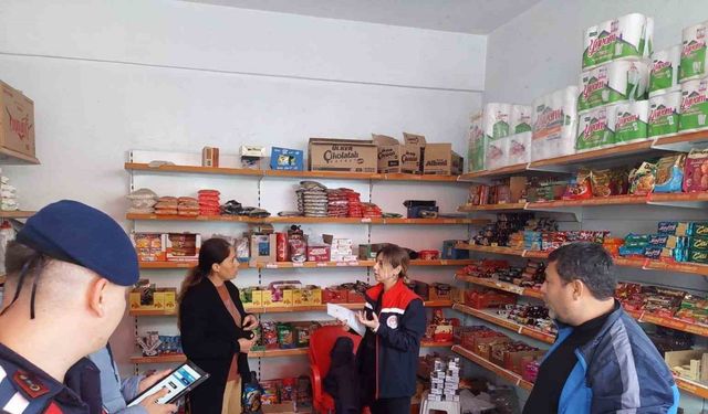 Bozdoğan’da güvenli gıda için ekipler sahada