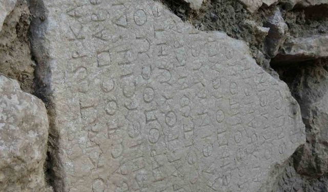 Bu evin temel taşları, İmparator Caracalla’nın 1800 yıllık mektubu çıktı