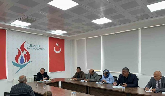 Bulanık’ta "Halk Günü Toplantısı" yapıldı