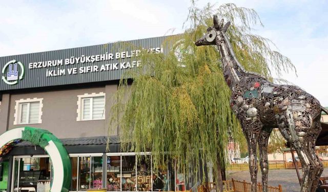 Büyükşehir’in "Sıfır Atık Kafe Ve Otobüs Durağı Projesi" Türkiye birincisi oldu