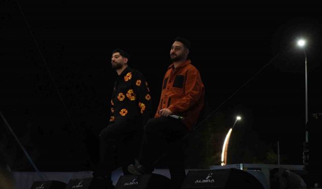 Canbay & Wolker, Niğde Gastronomi Festivali’nde sahne aldı