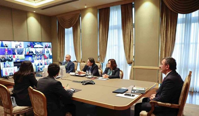 Cumhurbaşkanı Yardımcısı Yılmaz: "Türkiye olarak, adil ve kalıcı barış için diplomatik çabaları desteklemeye devam edeceğiz"