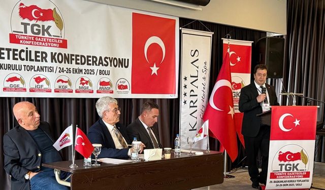 DAGC Başkanı Türkez, TGK Başkanlar Kurulu’nda konuştu