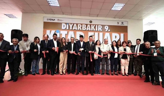Diyarbakır 9. Kitap Fuarı açıldı